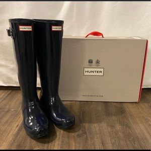 Hunter Original Tall Boot size 8